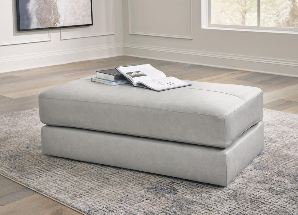 Amiata Oversized Accent Ottoman - U&U Home Budget Furniture (Carteret, NJ)