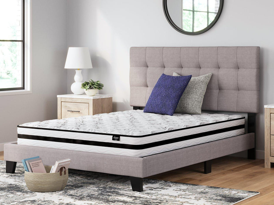 8 Inch Chime Innerspring Mattress Set - U&U Home Budget Furniture (Carteret, NJ)