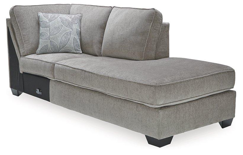 Altari Sleeper Sectional with Chaise - U&U Home Budget Furniture (Carteret, NJ)