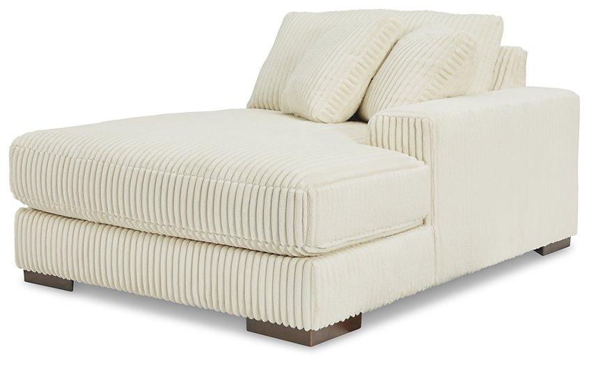 Lindyn Sectional with Double Chaise - U&U Home Budget Furniture (Carteret, NJ)