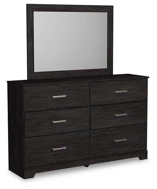 Belachime Dresser and Mirror - U&U Home Budget Furniture (Carteret, NJ)