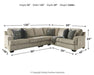 Bovarian Living Room Set - U&U Home Budget Furniture (Carteret, NJ)