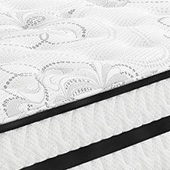 Chime 10 Inch Hybrid Mattress in a Box - U&U Home Budget Furniture (Carteret, NJ)