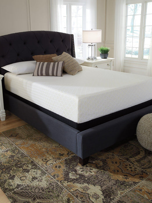 Chime 12 Inch Memory Foam Mattress in a Box - U&U Home Budget Furniture (Carteret, NJ)