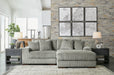 Lindyn Sectional with Chaise - U&U Home Budget Furniture (Carteret, NJ)