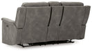 Next-Gen DuraPella Power Reclining Loveseat with Console - U&U Home Budget Furniture (Carteret, NJ)