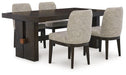 Burkhaus Dining Room Set - U&U Home Budget Furniture (Carteret, NJ)