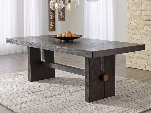 Burkhaus Dining Extension Table - U&U Home Budget Furniture (Carteret, NJ)