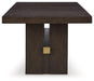 Burkhaus Dining Room Set - U&U Home Budget Furniture (Carteret, NJ)