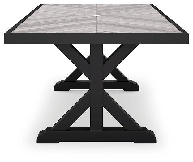 Beachcroft Outdoor Dining Table - U&U Home Budget Furniture (Carteret, NJ)