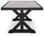 Beachcroft Outdoor Dining Table - U&U Home Budget Furniture (Carteret, NJ)