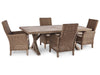 Beachcroft Outdoor Dining Set - U&U Home Budget Furniture (Carteret, NJ)