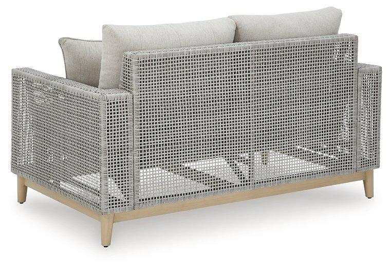 Seton Creek Outdoor Seating Set - U&U Home Budget Furniture (Carteret, NJ)