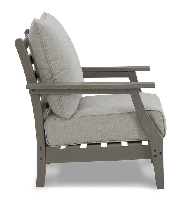 Visola Outdoor Sofa and Loveseat Set - U&U Home Budget Furniture (Carteret, NJ)