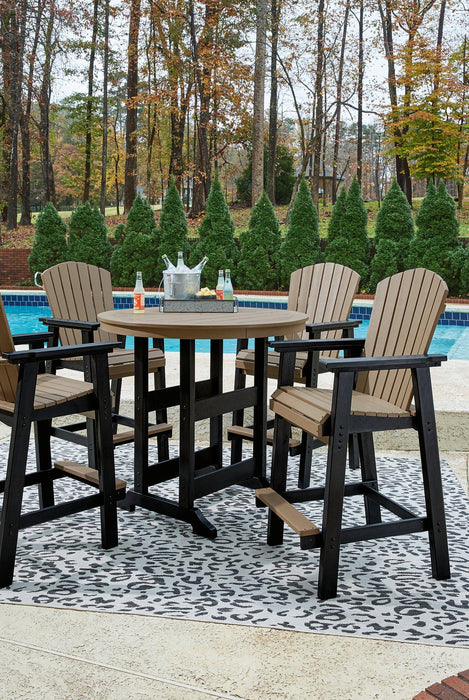 Fairen Trail Outdoor Dining Set - U&U Home Budget Furniture (Carteret, NJ)