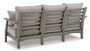 Visola Outdoor Sofa and Loveseat Set - U&U Home Budget Furniture (Carteret, NJ)