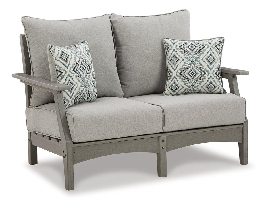 Visola Outdoor Seating Set - U&U Home Budget Furniture (Carteret, NJ)