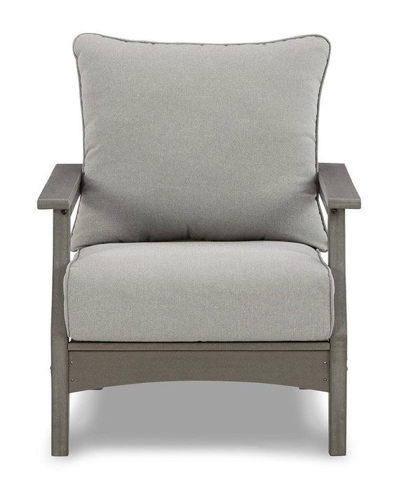 Visola Outdoor Sofa and Loveseat Set - U&U Home Budget Furniture (Carteret, NJ)