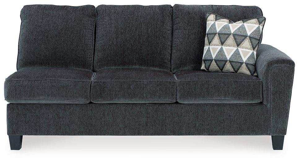 Abinger 2-Piece Sectional with Chaise - U&U Home Budget Furniture (Carteret, NJ)