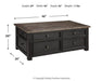 Tyler Creek Table Set - U&U Home Budget Furniture (Carteret, NJ)