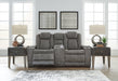 Next-Gen DuraPella Power Reclining Loveseat with Console - U&U Home Budget Furniture (Carteret, NJ)