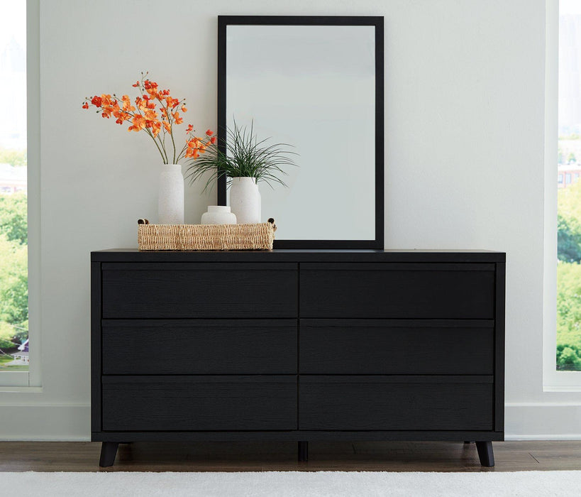 Danziar Dresser and Mirror - U&U Home Budget Furniture (Carteret, NJ)