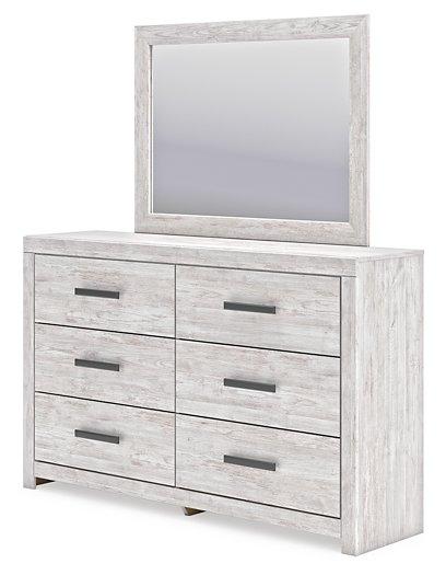 Cayboni Dresser and Mirror - U&U Home Budget Furniture (Carteret, NJ)