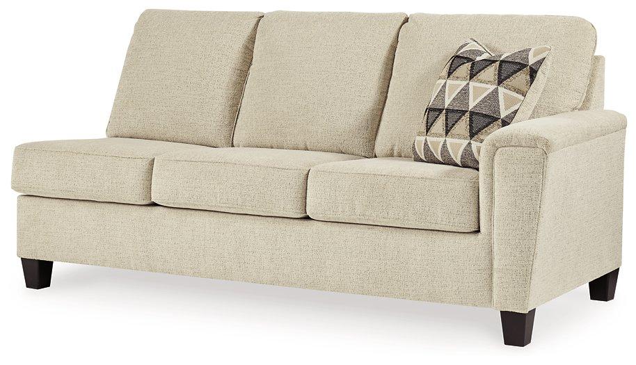 Abinger 2-Piece Sectional with Chaise - U&U Home Budget Furniture (Carteret, NJ)