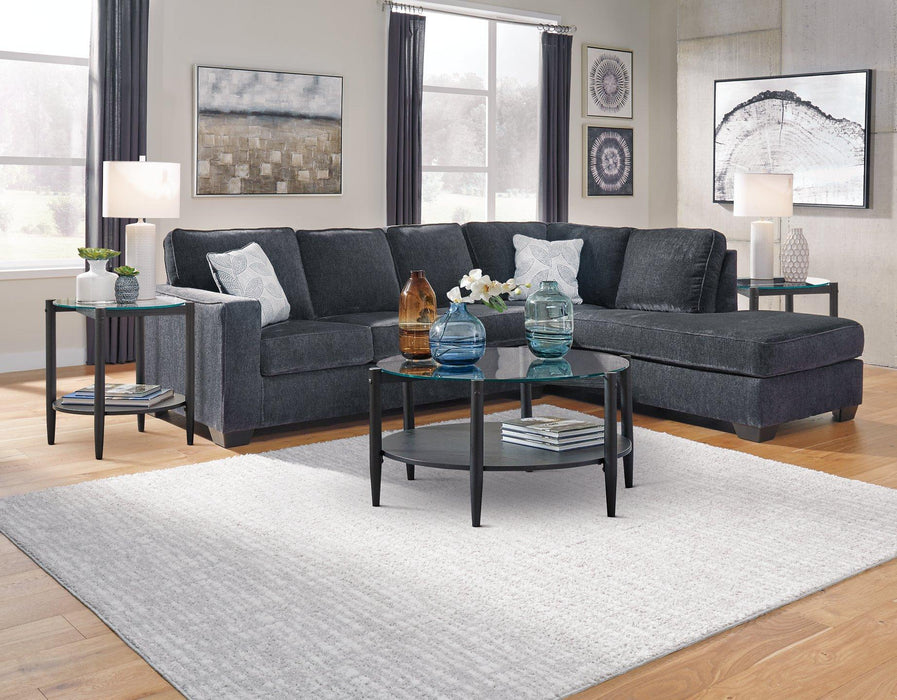 Altari Sectional with Chaise - U&U Home Budget Furniture (Carteret, NJ)