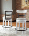 Valebeck Counter Height Bar Stool - U&U Home Budget Furniture (Carteret, NJ)