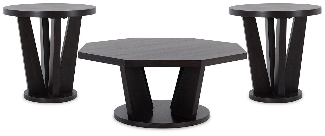 Chasinfield Occasional Table Set - U&U Home Budget Furniture (Carteret, NJ)