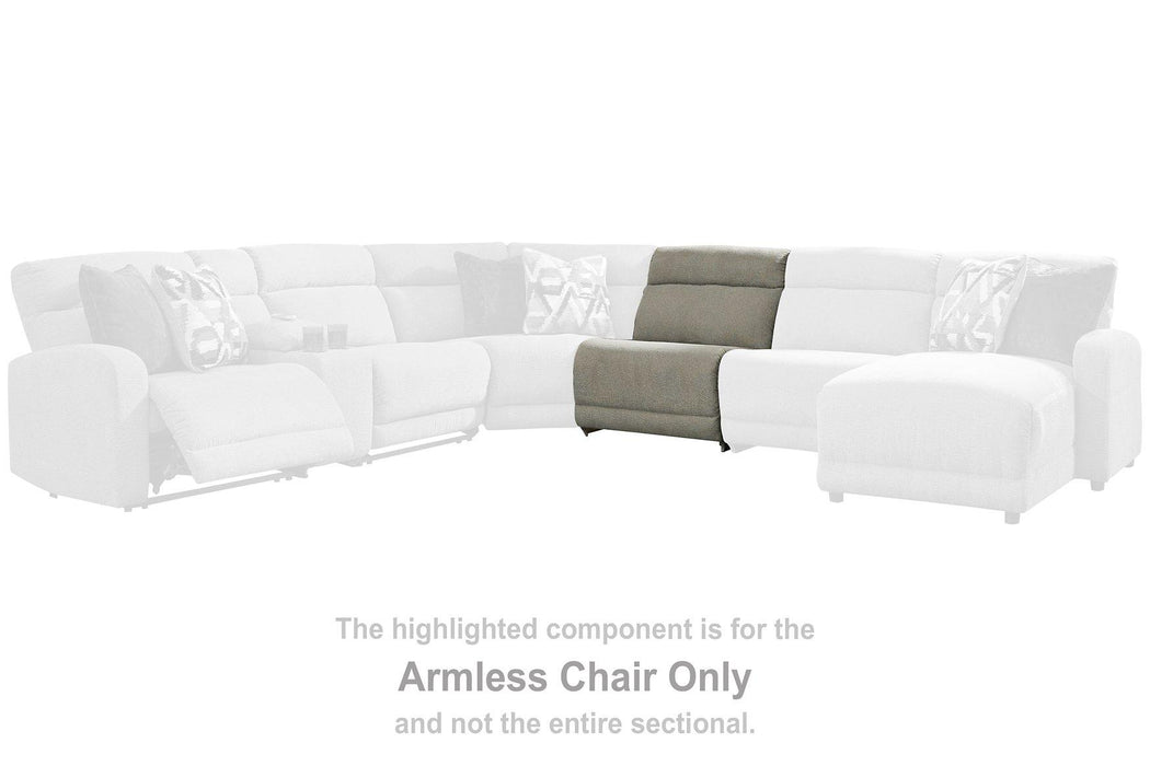 Colleyville Power Reclining Sectional with Chaise - U&U Home Budget Furniture (Carteret, NJ)