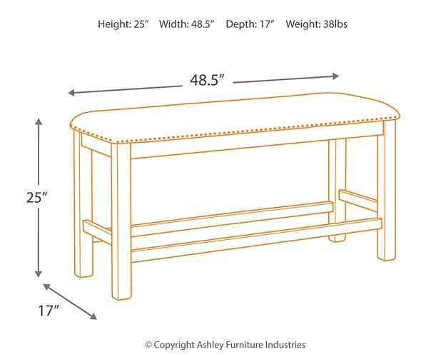 Moriville Counter Height Dining Set - U&U Home Budget Furniture (Carteret, NJ)