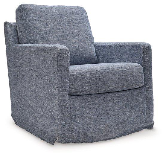 Nenana Next-Gen Nuvella Swivel Glider Accent Chair - U&U Home Budget Furniture (Carteret, NJ)