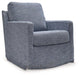 Nenana Next-Gen Nuvella Swivel Glider Accent Chair - U&U Home Budget Furniture (Carteret, NJ)