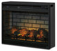 Entertainment Accessories Electric Infrared Fireplace Insert - U&U Home Budget Furniture (Carteret, NJ)