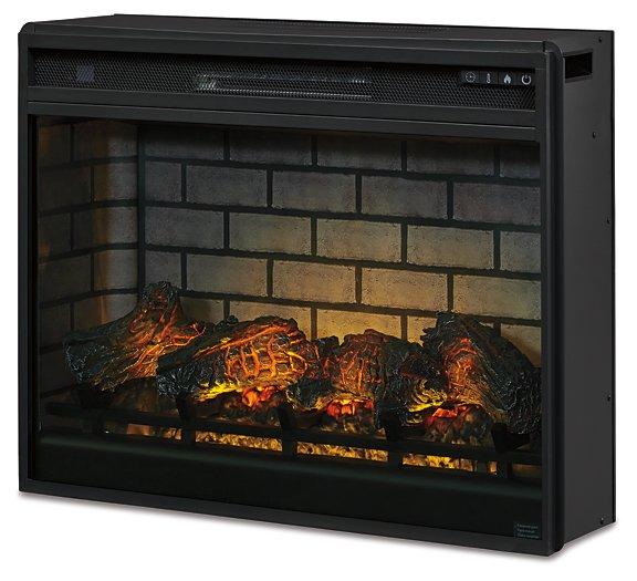 Entertainment Accessories Electric Infrared Fireplace Insert - U&U Home Budget Furniture (Carteret, NJ)