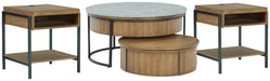 Fridley Occasional Table Set - U&U Home Budget Furniture (Carteret, NJ)