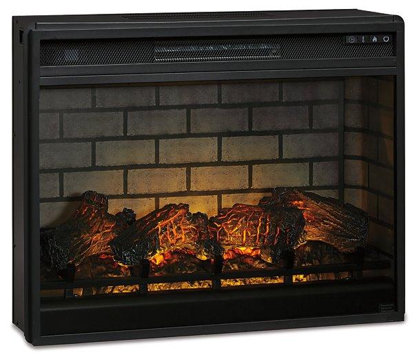 Entertainment Accessories Electric Infrared Fireplace Insert - U&U Home Budget Furniture (Carteret, NJ)