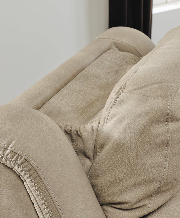 Next-Gen DuraPella Power Reclining Loveseat with Console - U&U Home Budget Furniture (Carteret, NJ)