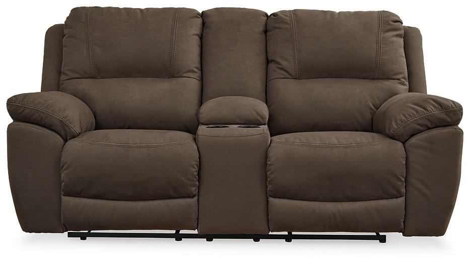 Next-Gen Gaucho Reclining Loveseat with Console - U&U Home Budget Furniture (Carteret, NJ)