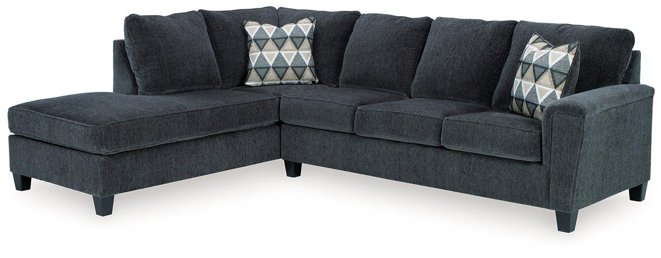 Abinger 2-Piece Sectional with Chaise - U&U Home Budget Furniture (Carteret, NJ)
