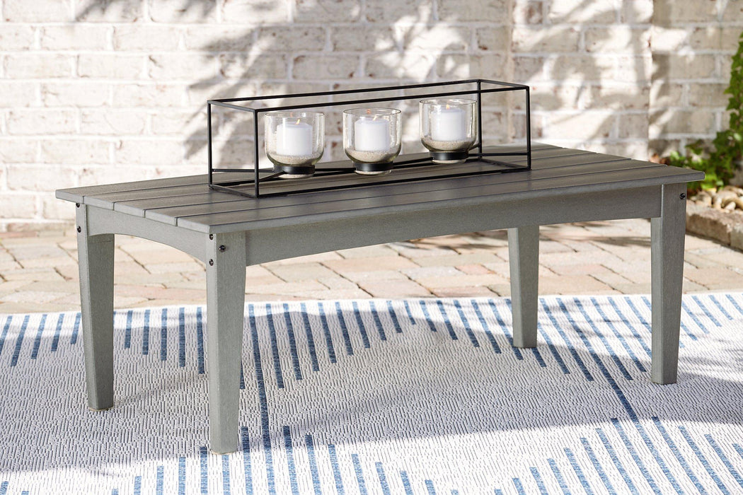 Visola Outdoor Occasional Table Set - U&U Home Budget Furniture (Carteret, NJ)