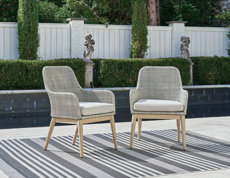Seton Creek Outdoor Seating Set - U&U Home Budget Furniture (Carteret, NJ)