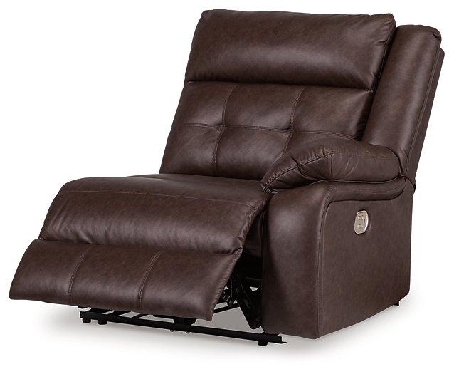 Punch Up Power Reclining Sectional Loveseat with Console - U&U Home Budget Furniture (Carteret, NJ)