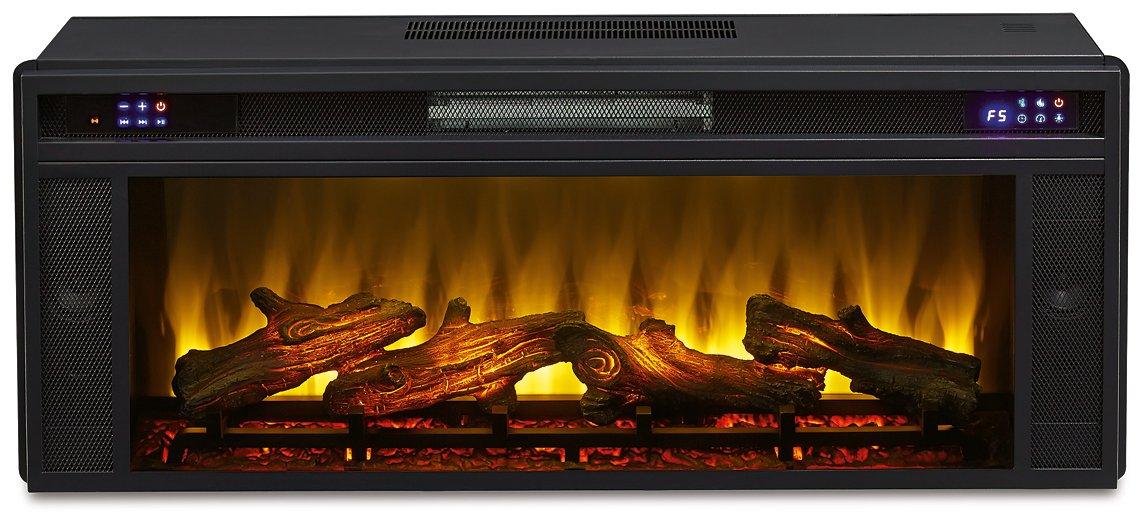 Kallari 84" TV Stand with Electric Fireplace - U&U Home Budget Furniture (Carteret, NJ)