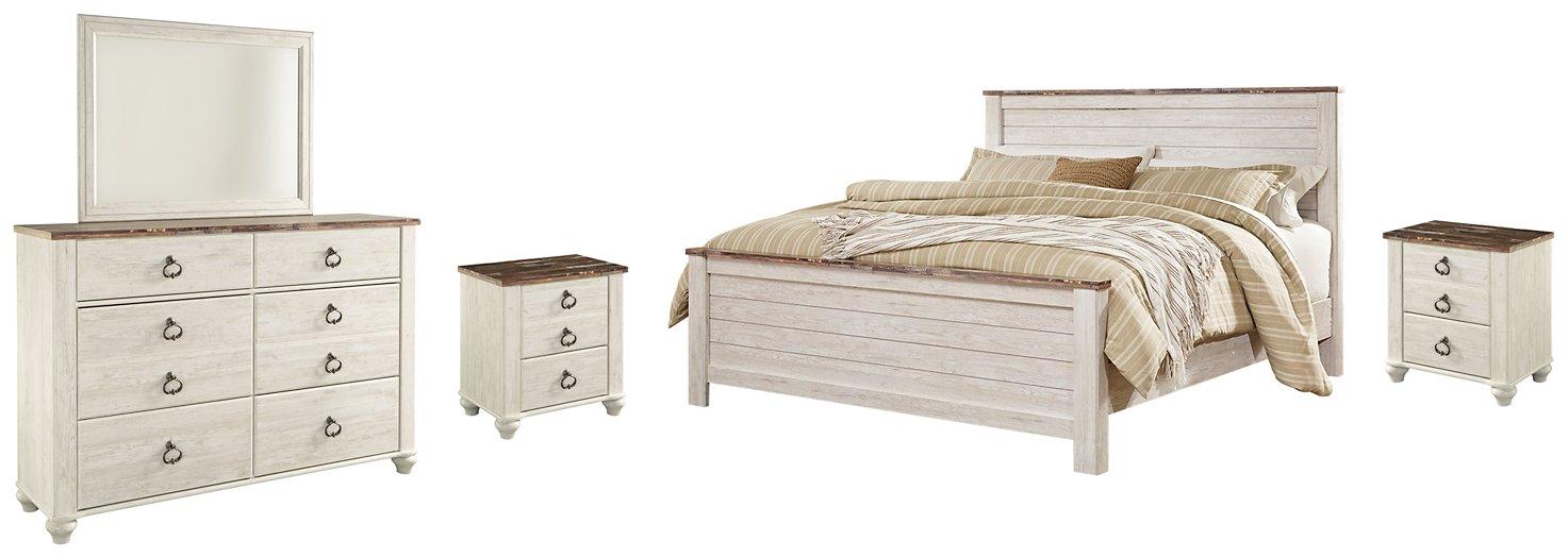 Willowton Bedroom Set - U&U Home Budget Furniture (Carteret, NJ)