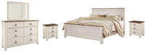 Willowton Bedroom Set - U&U Home Budget Furniture (Carteret, NJ)