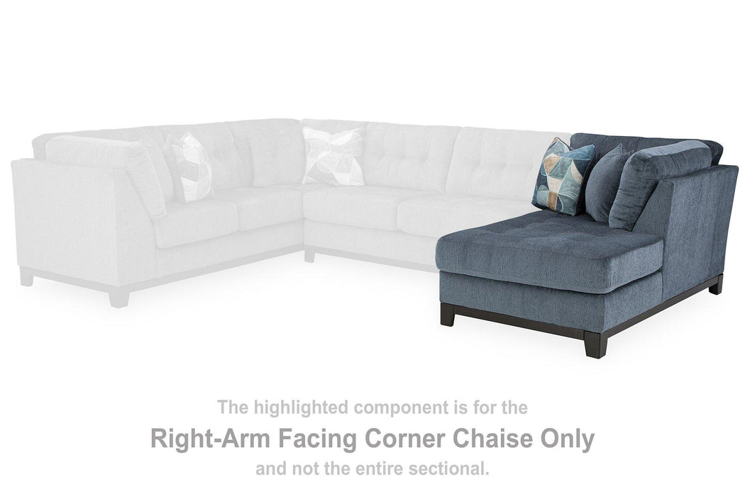 Maxon Place Sectional with Chaise - U&U Home Budget Furniture (Carteret, NJ)