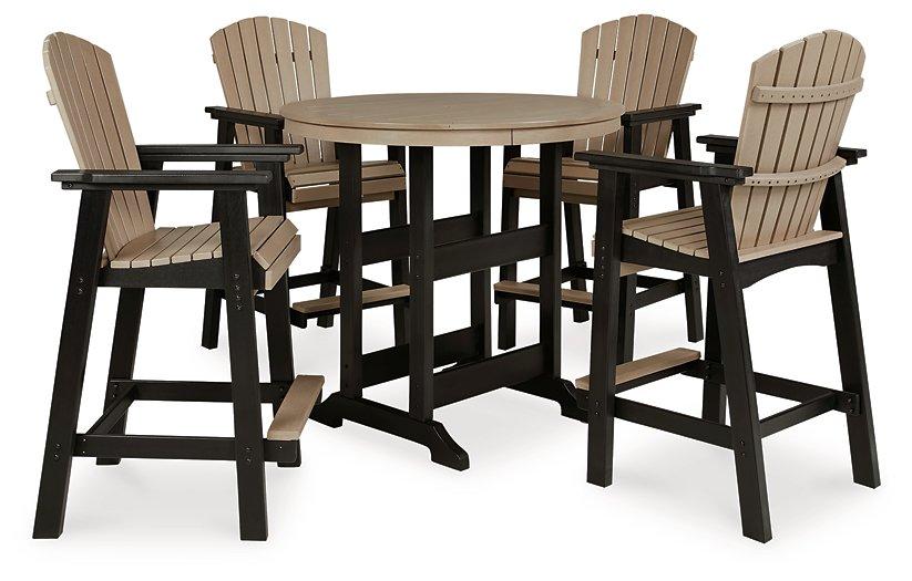 Fairen Trail Outdoor Dining Set - U&U Home Budget Furniture (Carteret, NJ)